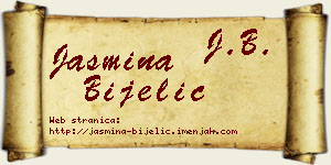 Jasmina Bijelić vizit kartica
